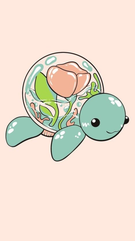 adorable turtle wallpaper designs