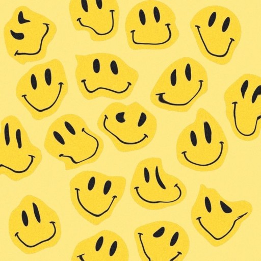 aesthetic trippy smiley face wallpaper 0023