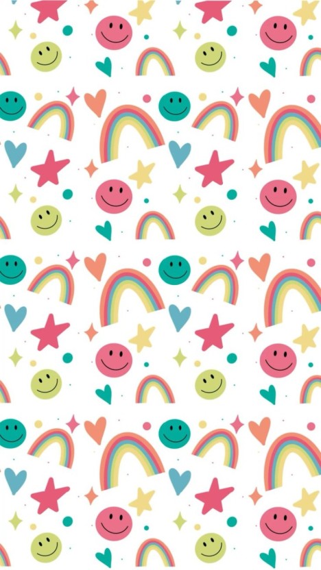 aesthetic trippy smiley face wallpaper 0043