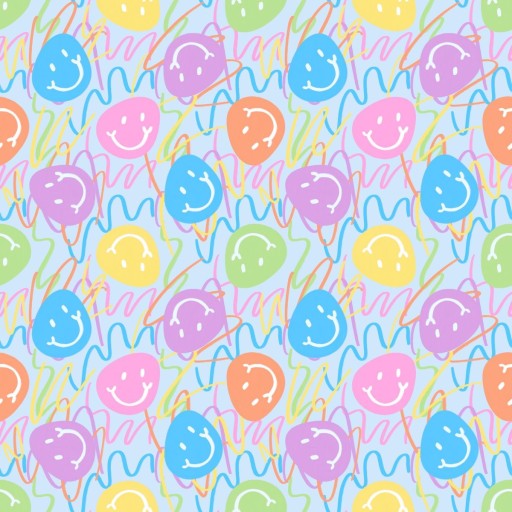 aesthetic trippy smiley face wallpaper 0046