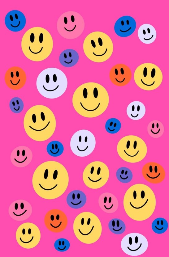 aesthetic trippy smiley face wallpaper 0061