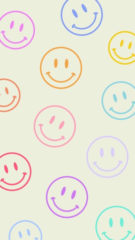 aesthetic trippy smiley face wallpaper 0062