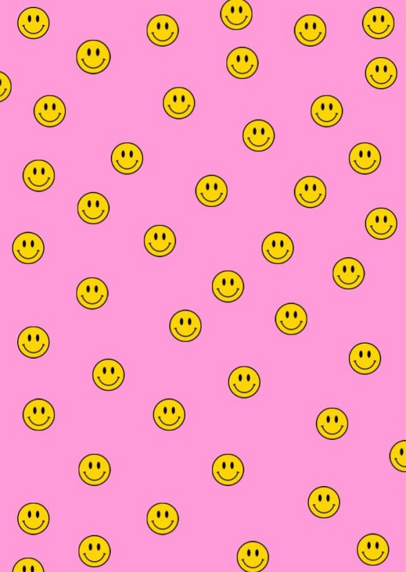 aesthetic trippy smiley face wallpaper 0083