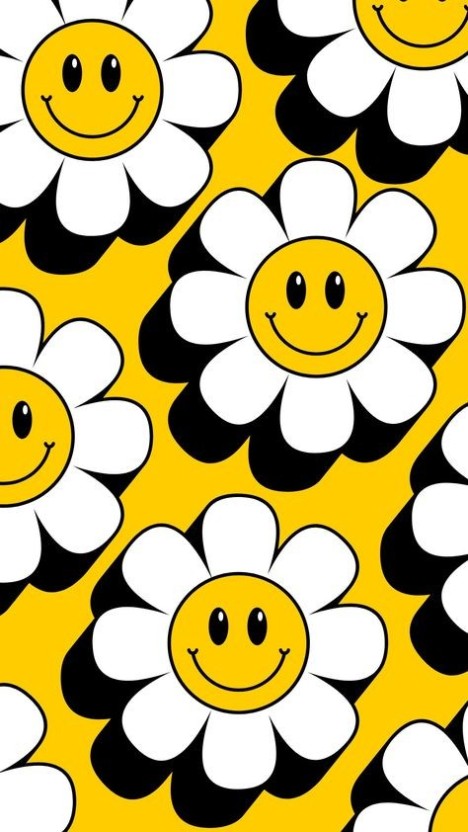 aesthetic trippy smiley face wallpaper 0088