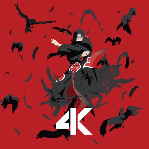 anime Itachi wallpaper 4k