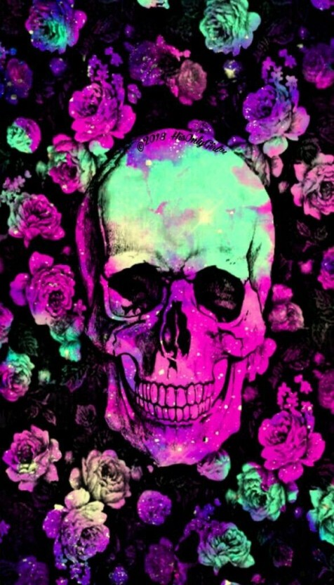 artistic galaxy skull wallpapers for desktops