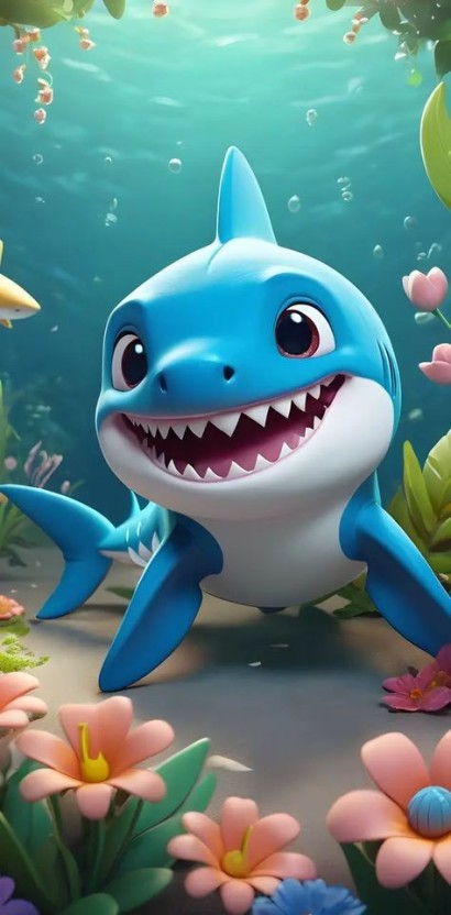 baby shark wallpaper 0087