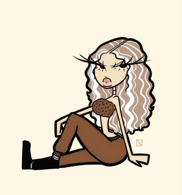 baddie pfp cartoon 0057