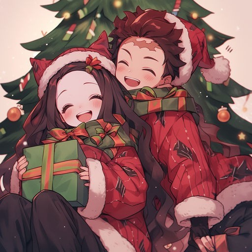 best demon slayer christmas pfp ideas