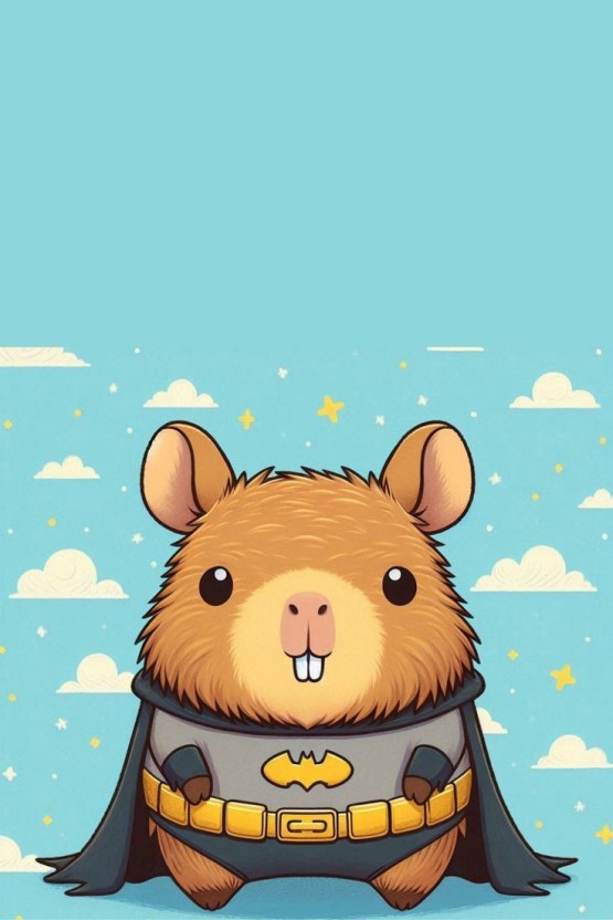 capybara-themed wallpaper designs