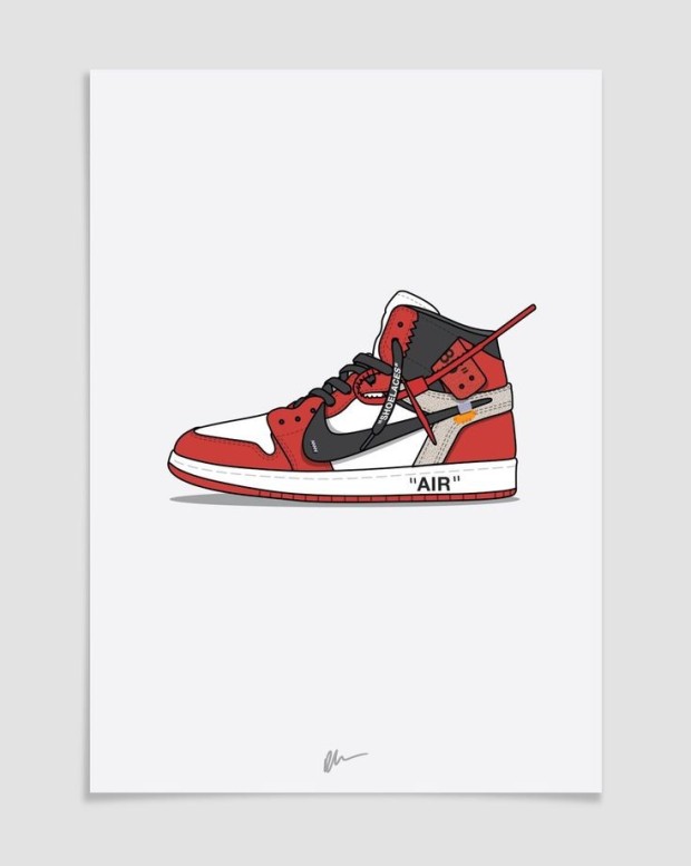 cartoon air jordan 1 wallpaper 0045