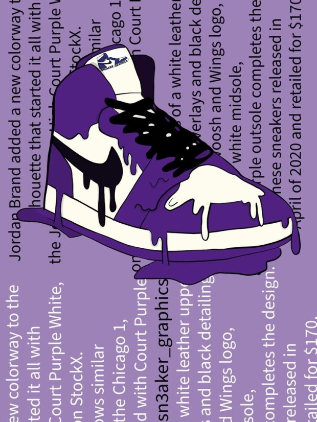 cartoon air jordan 1 wallpaper 0046