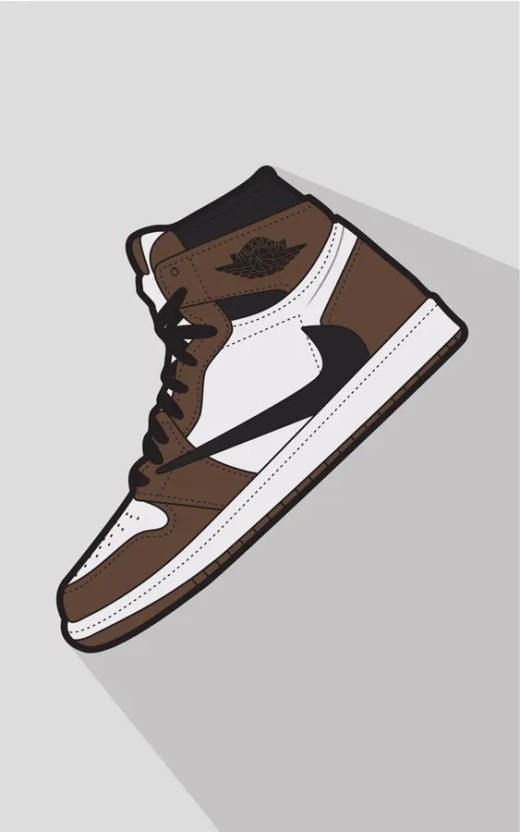 cartoon air jordan 1 wallpaper 0088