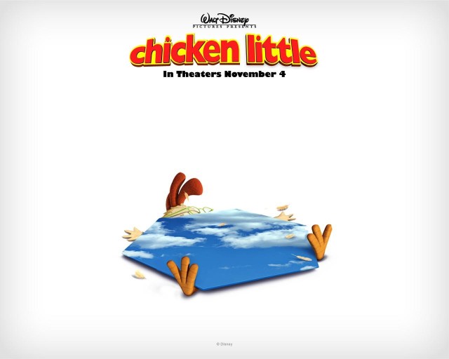 cartoon chicken little wallpaper backgrounds