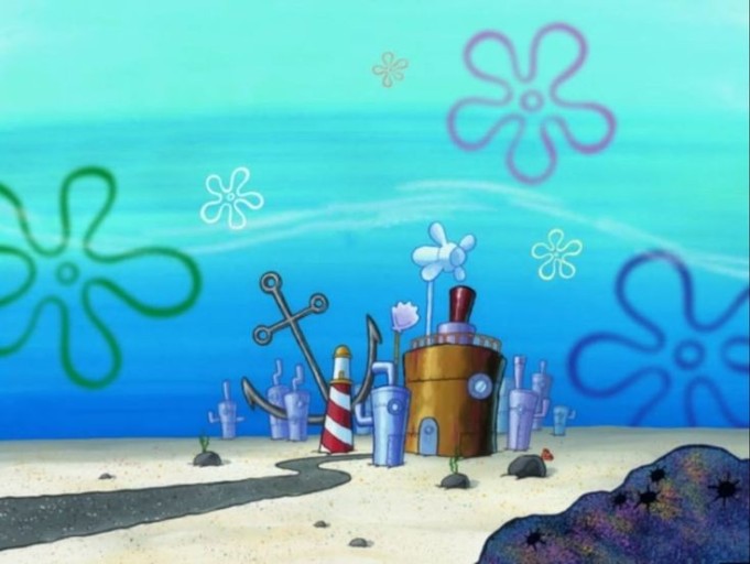 cartoon Spongebob backgrounds