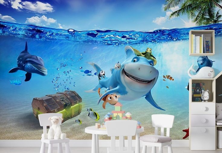 charming baby shark wallpaper collections