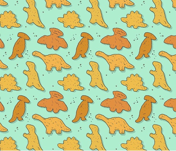 chicken nugget wallpaper designs