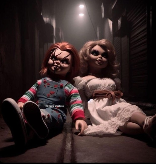 chucky and tiffany wallpaper 0069