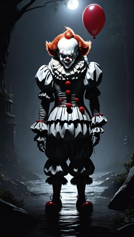 clown wallpaper 0030