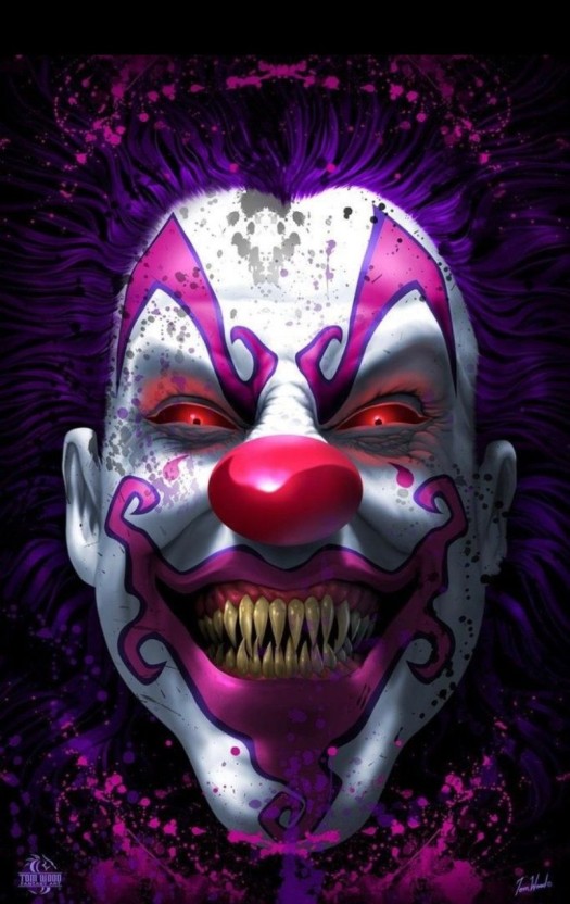 clown wallpaper 0062