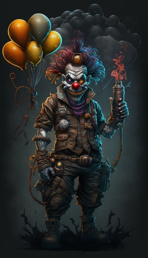 clown wallpaper 0069