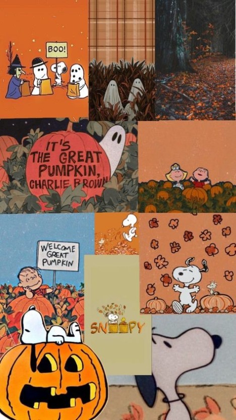 colorful Charlie Brown wallpaper patterns