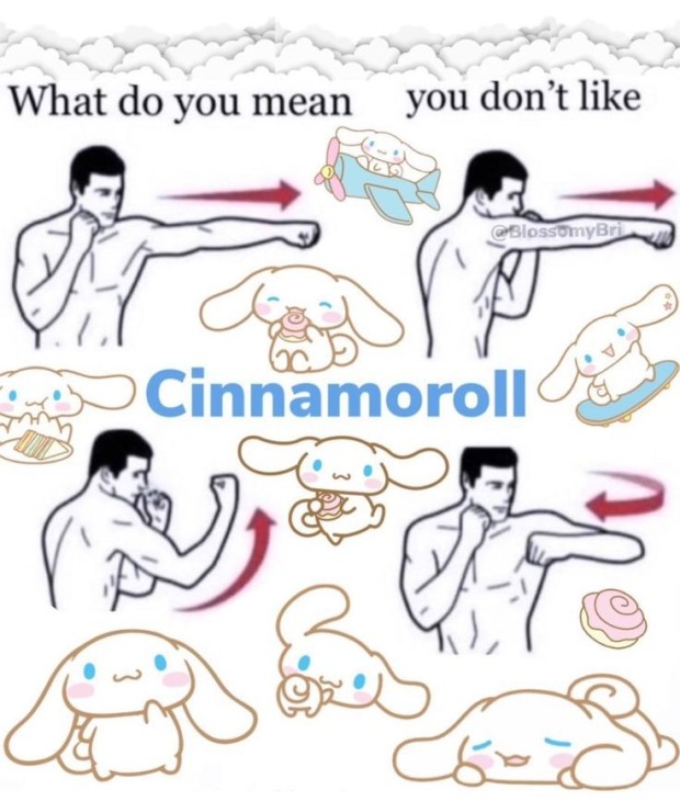 colorful Cinnamoroll pictures for kids