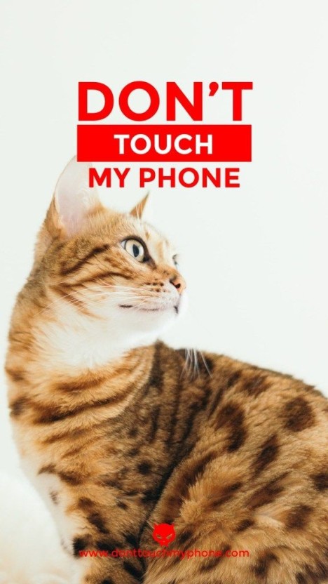 colorful dont touch my phone wallpaper designs