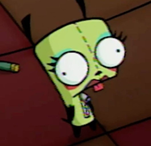 colorful invader zim pfp graphics