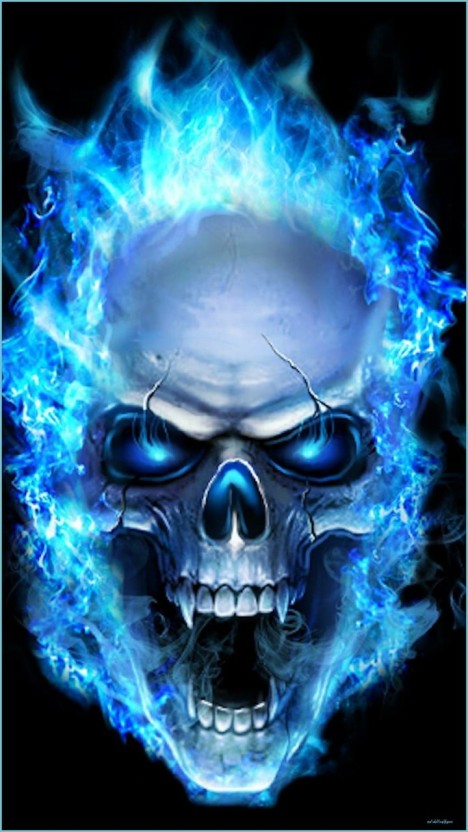 cool gangster skull wallpaper 0021