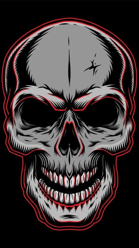 cool gangster skull wallpaper 0041