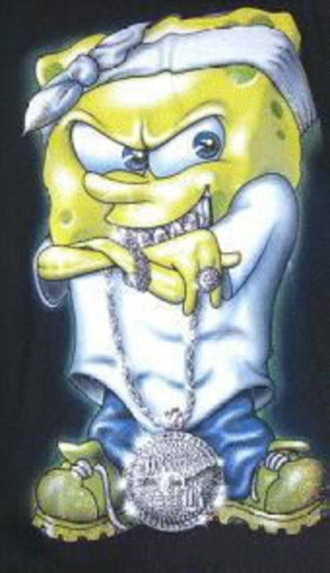 cool gangster spongebob humor images