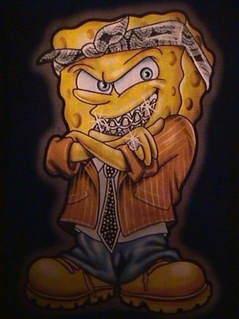 cool gangster spongebob wallpapers for kids