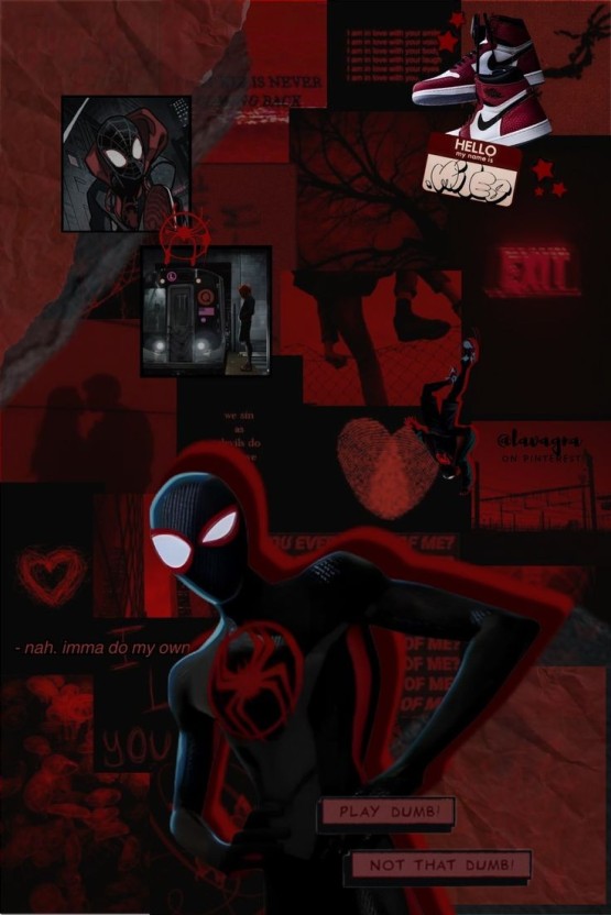 cool miles morales wallpaper