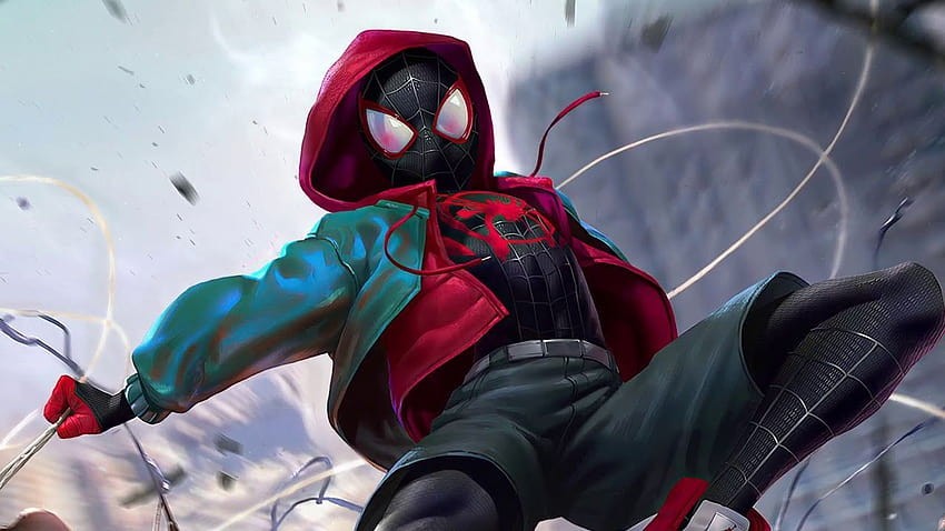 cool miles morales wallpaper 0030