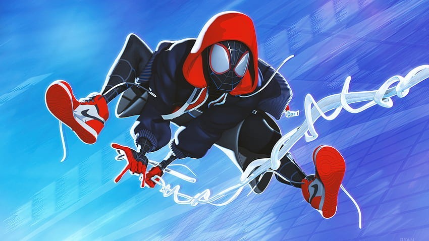 cool miles morales wallpaper 0041