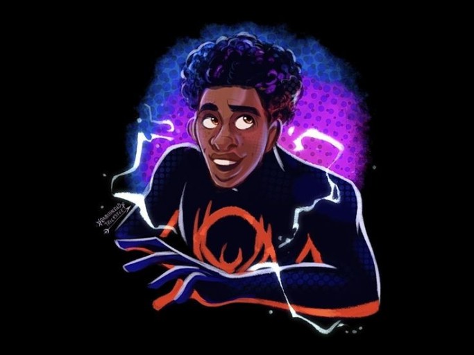 cool miles morales wallpaper 0071