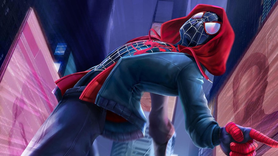 cool miles morales wallpaper 0077