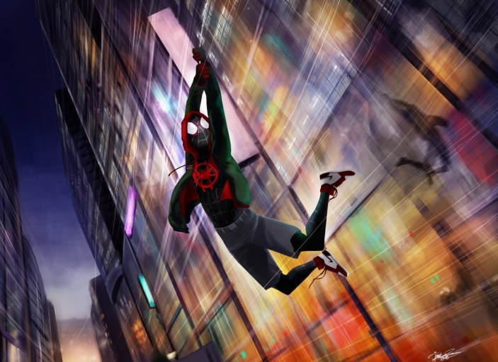 cool miles morales wallpaper 0079