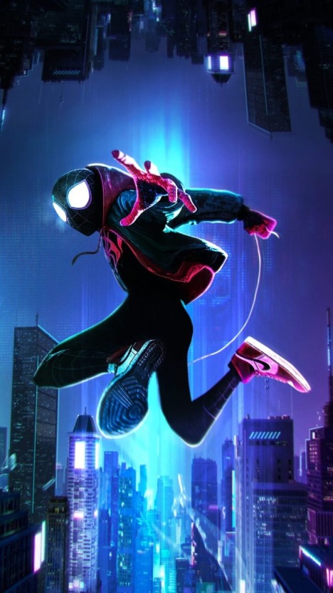 creative cool miles morales wallpaper formats