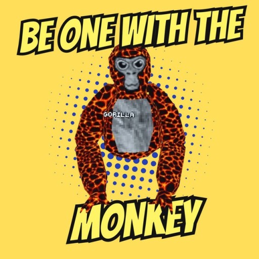 creative gorilla tag monkey picture wallpaper