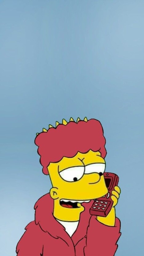 customized swag bart simpson wallpaper for phones