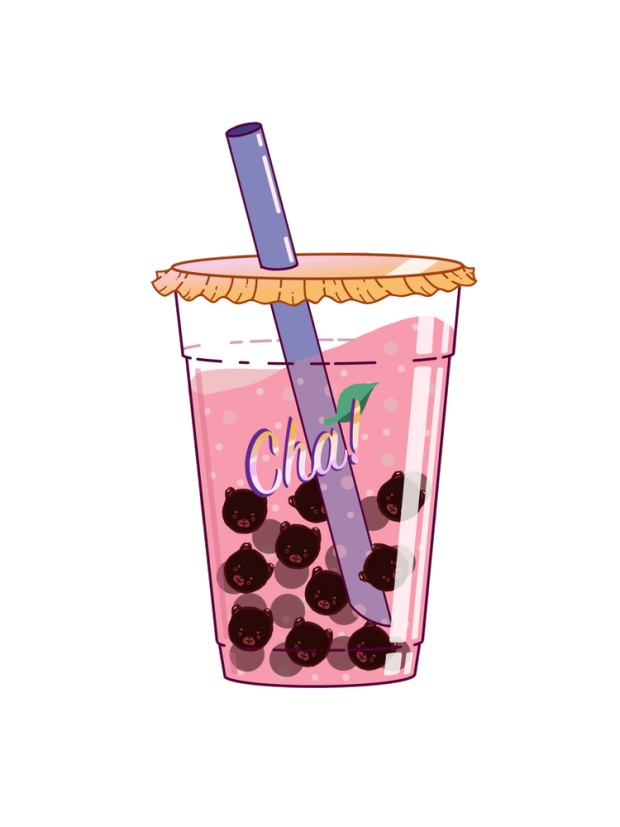 cute boba wallpaper 0028