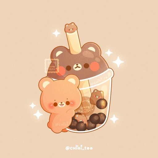 cute boba wallpaper 0035