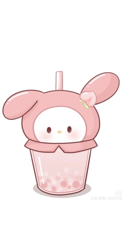 cute boba wallpaper 0038