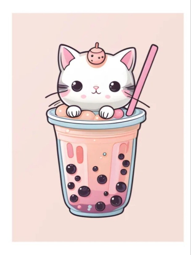 cute boba wallpaper 0043