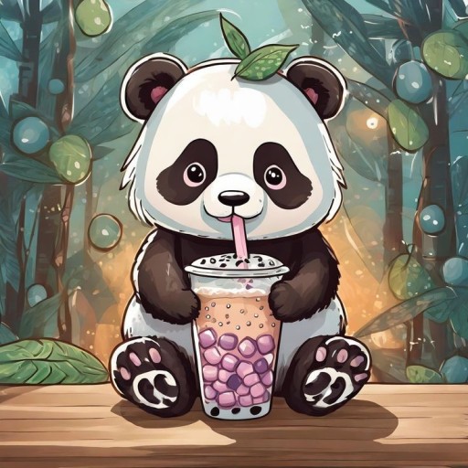 cute boba wallpaper 0050