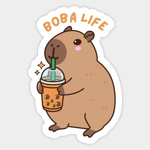 cute boba wallpaper 0055