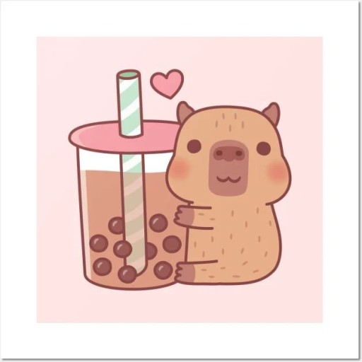 cute boba wallpaper 0079