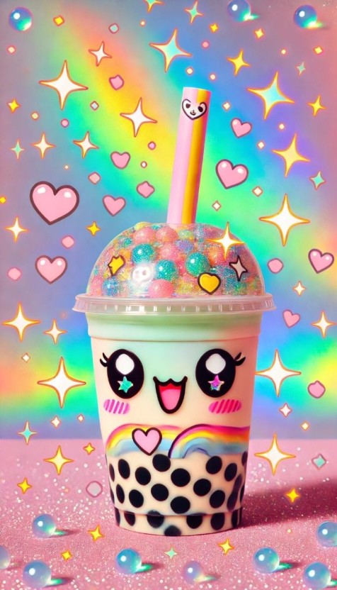 cute boba wallpaper 0080